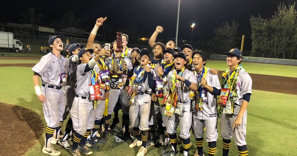 Punahou Coach Keenan Sue on baseball in fall ‘We’d love it’