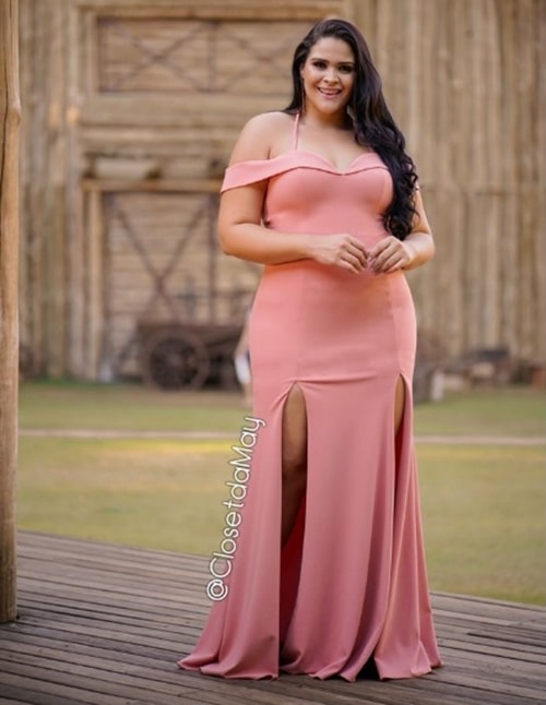 vestido rosa quartzo madrinha