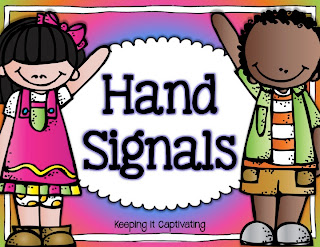 Hand Signals, Hand Signals Management, Classroom Hand Signals, Hand Signals Posters