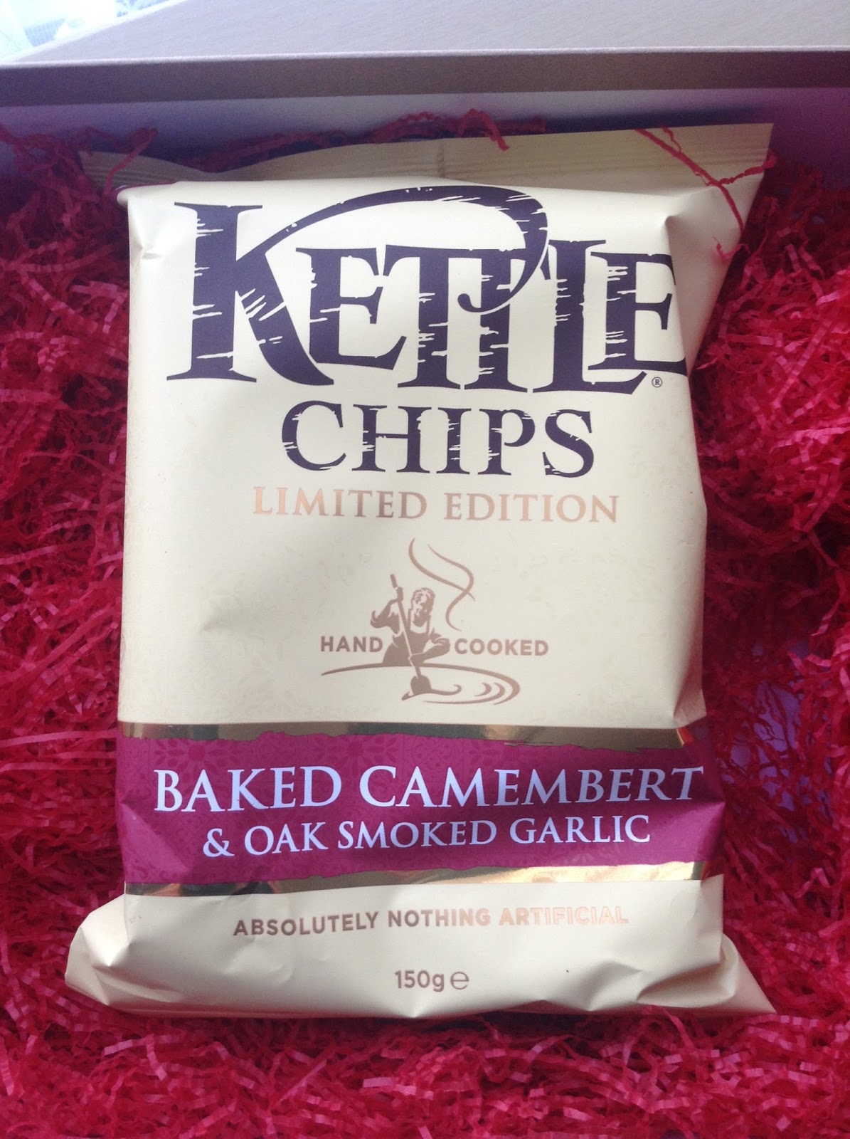 Kettle Chips Baked Camembert & Oak Smoked Garlic