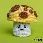 patron gratis hongo amigurumi, free amigurumi pattern mushroom