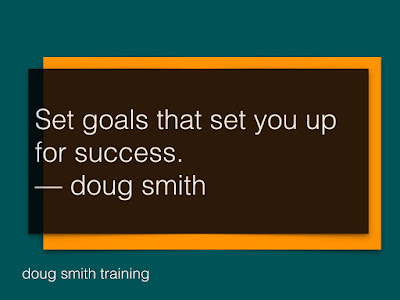 Set goals that set you up for success
