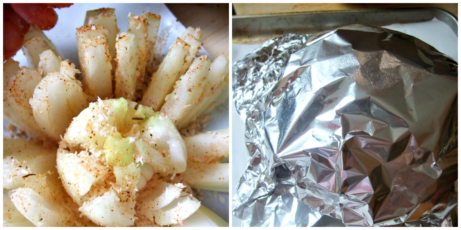 Susan's SavourIt! OvenBaked Onion Blossom...