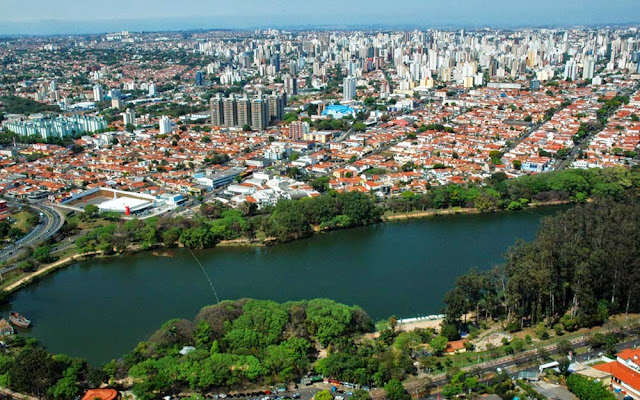 imagem érea de Campinas 