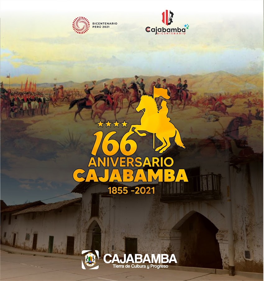 166 aniversario de creación política de Cajabamba
