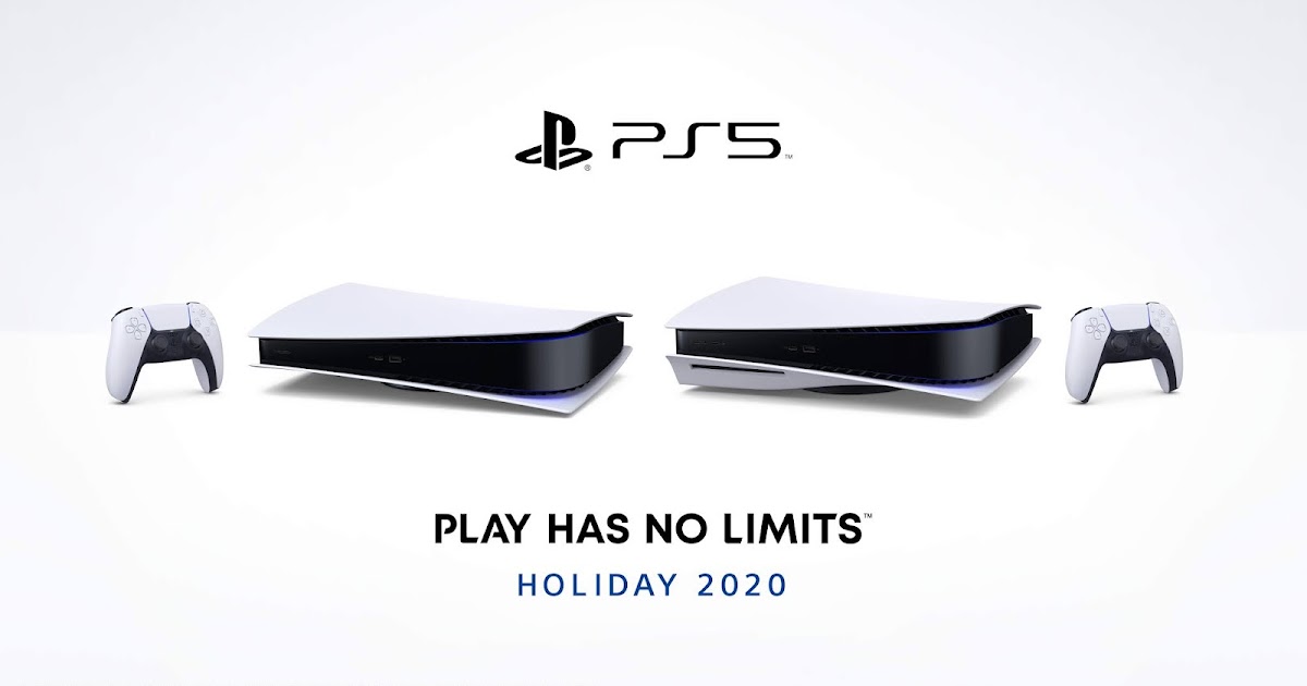 Imagem oficial revela o visual do PS5 na horizontal - GameBlast