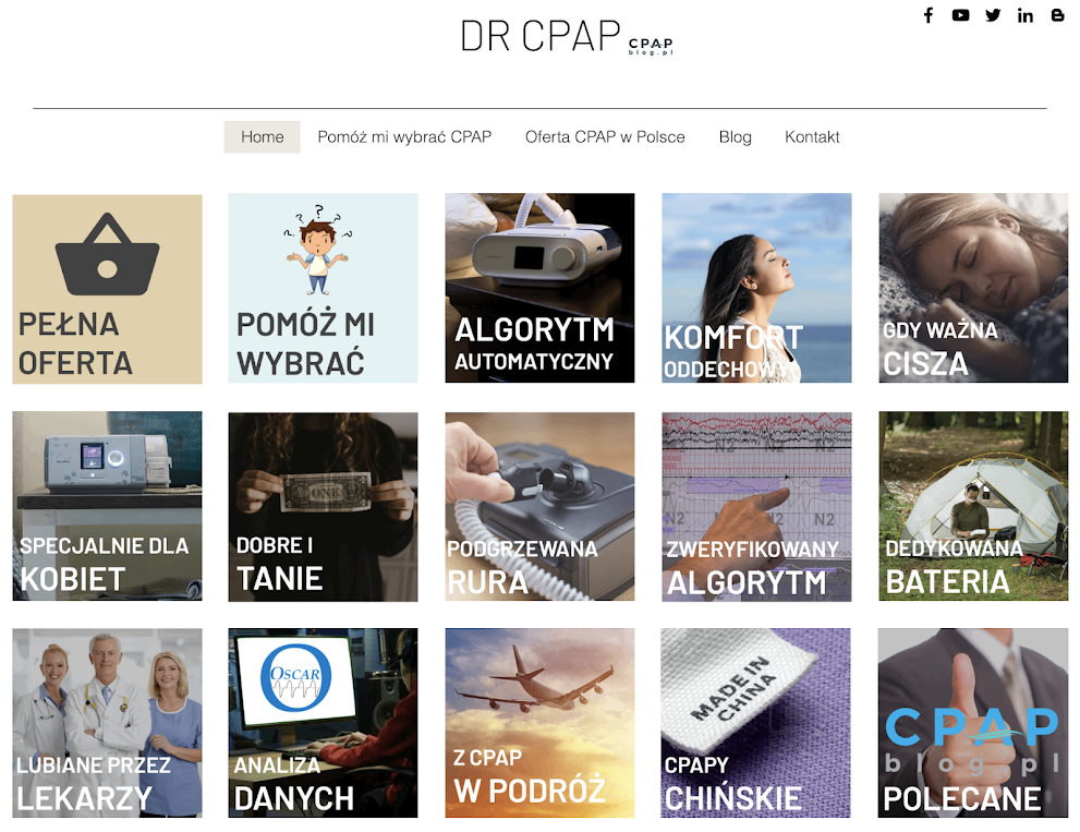 Dr CPAP - najlepszy poradnik zakupowy CPAP w sieci