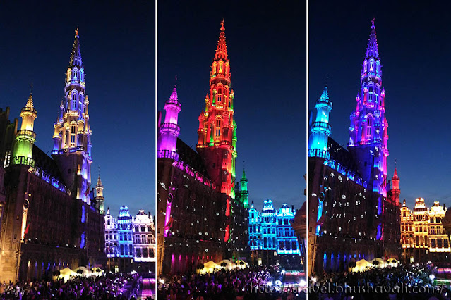 Brussels Grand Place Sound & Light Show