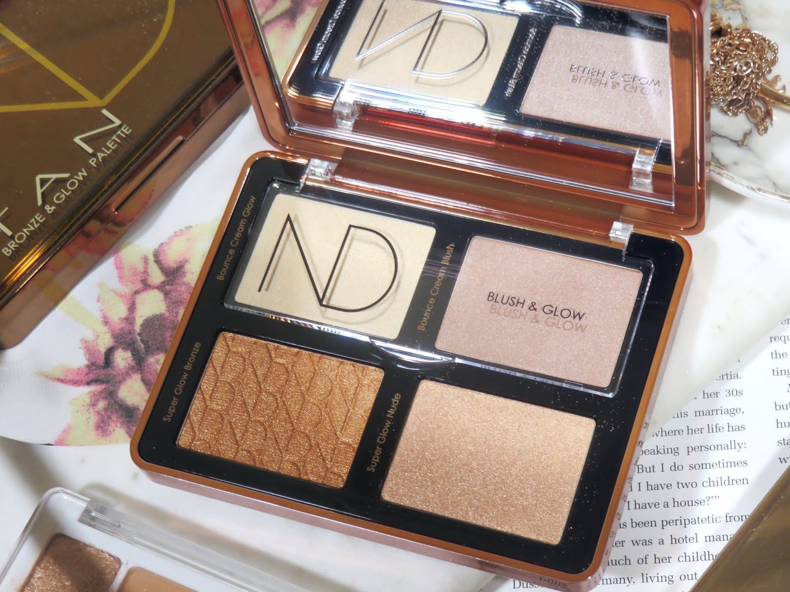  Review Natasha Denona Bronze Face Glow Palette PRETTY IS MY
