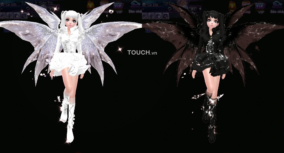 Touch 4Games Blog: Fallen Angel Wings