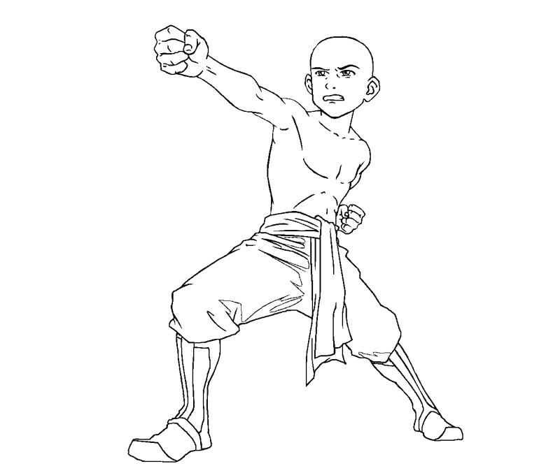 aang coloring pages - photo #2