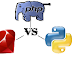 PHP vs RUBY vs PYTHON