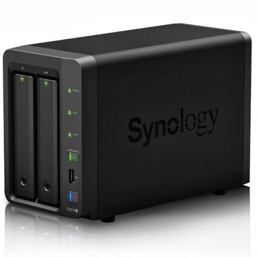 To strengthen its entry level Synology Launches DiskStation DS214 + (with two bays) based on DSM 4.3, the home operating system based on Linux. It is intended for file sharing and centralized backups. Powered by an Intel Atom dual-core chip clocked at 1.33 GHz supported by 1GB of RAM as standard, the DS214 + surpasses its predecessor by 89% with a read speed of 208 MB / s and write speed 153 MB / s in RAID 1, the Taiwanese manufacturer.