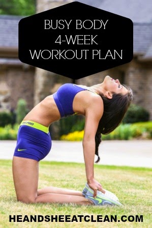 Get FIT in LESS Time! Introducing our Busy Body 4-Week Workout Plan ...