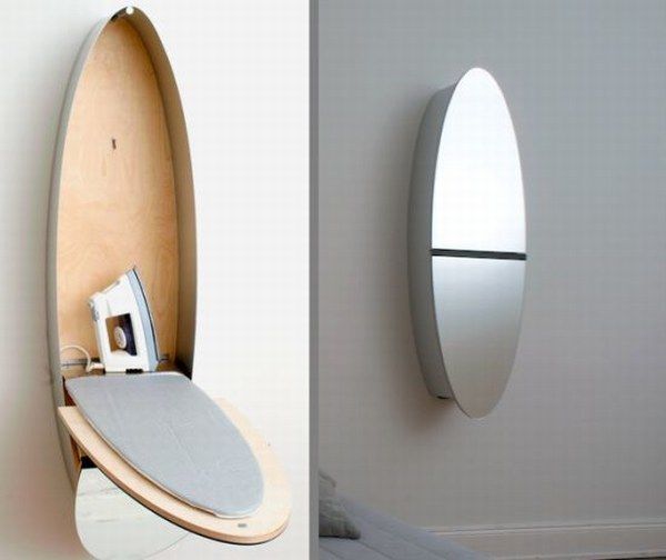 Interesting Ironing Table Mounted on Wall | Space saving Furniture designs | Smart Ideas for ideal home