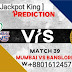 IPL 2021 RCB vs MI IPL T20 39th Match 100% Sure Match Prediction Today Tips