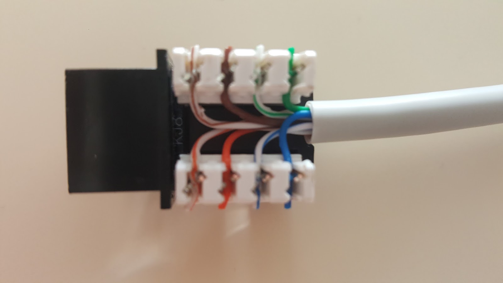 Creación de una roseta con extremo RJ45