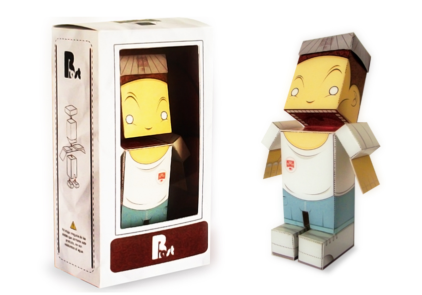 Portafolio Sebastián Peña: Paper Toy (Avatar)