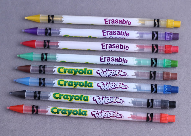 Crayola Erasable Twistables - COLORING PIC