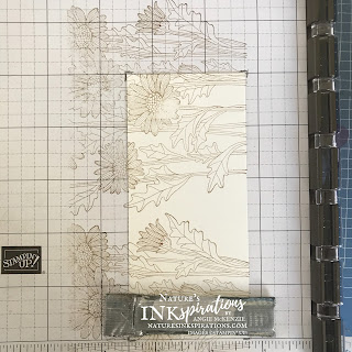 Hinge stamping with the Daisy Garden Cling Stamp Set | Nature's INKspirations by Angie McKenzie | Casually Crafting Blog Hop - May 2021