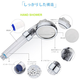 Vòi sen lọc nước Hand Shower - Tăng áp, lọc bẩn, tiết kiệm nước. - 4