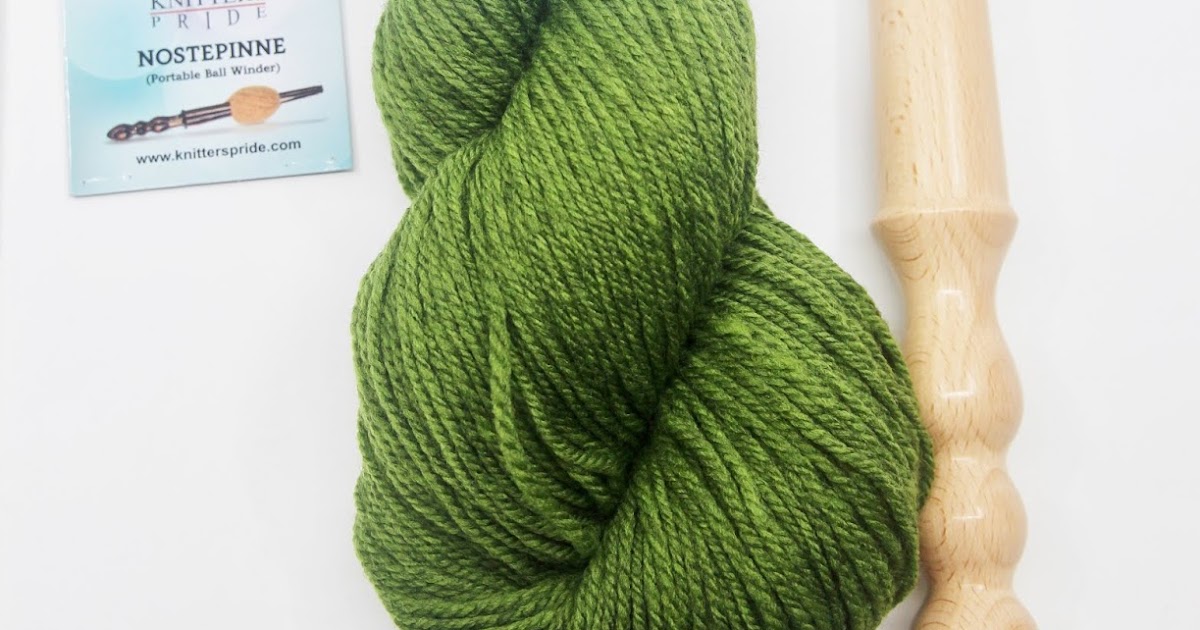 Knitter's Pride How to Wind Yarn on a Nostepinne
