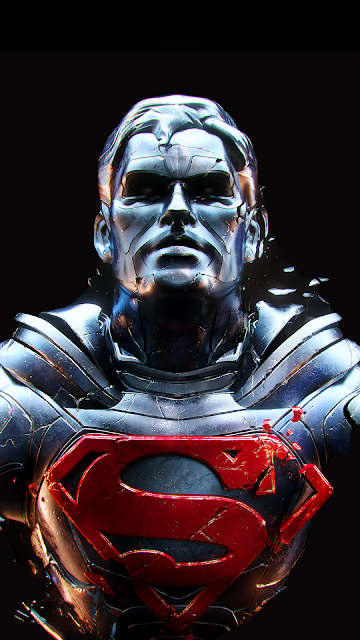 superman wallpaper amoled for phone in 1080 x 1920 pixels