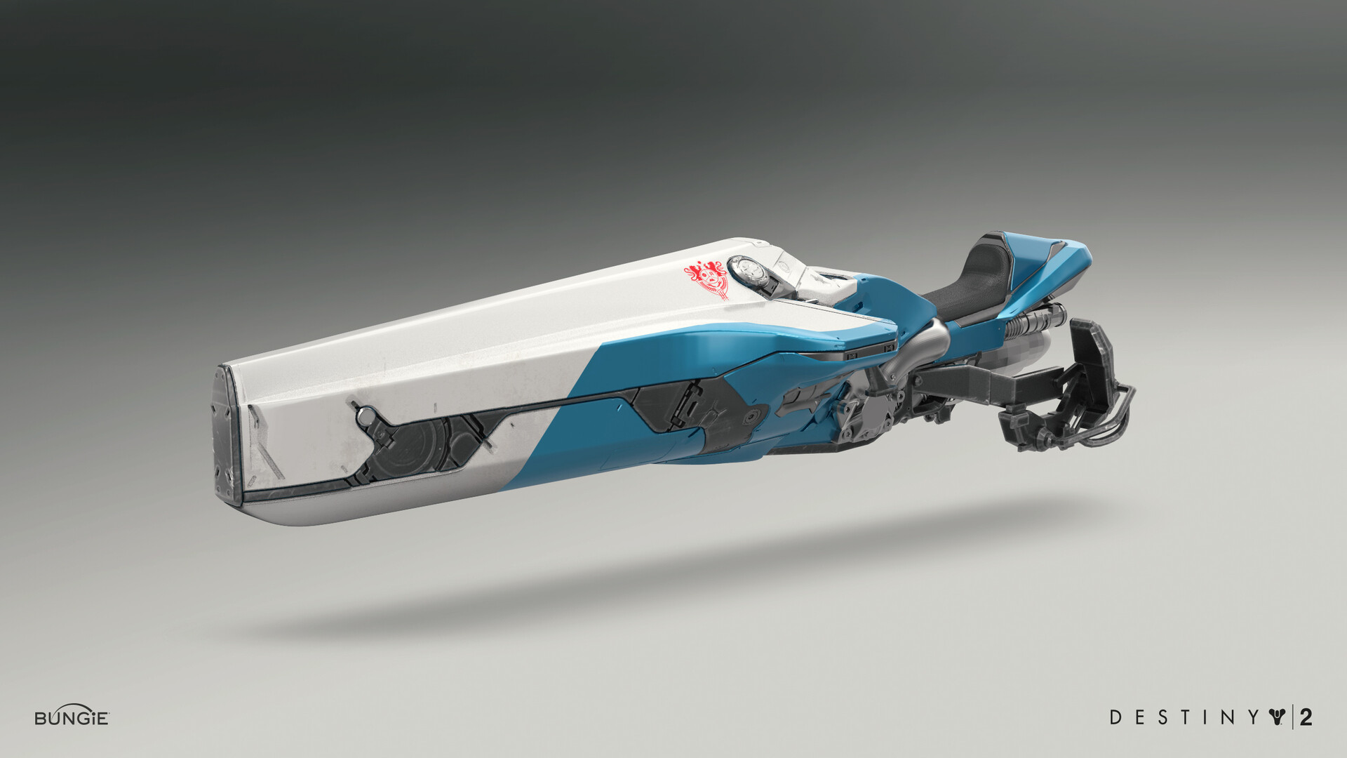 Киберпанк Hoverbike Art