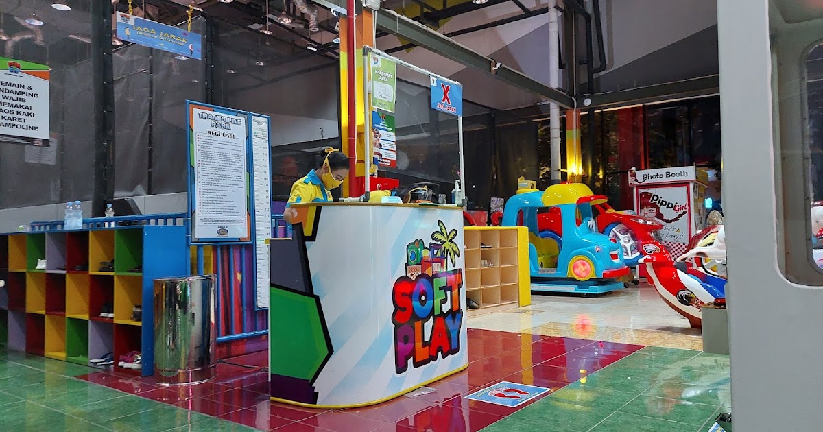 Bermain di Fun and Fit Trampolin Park QBIG BSD City