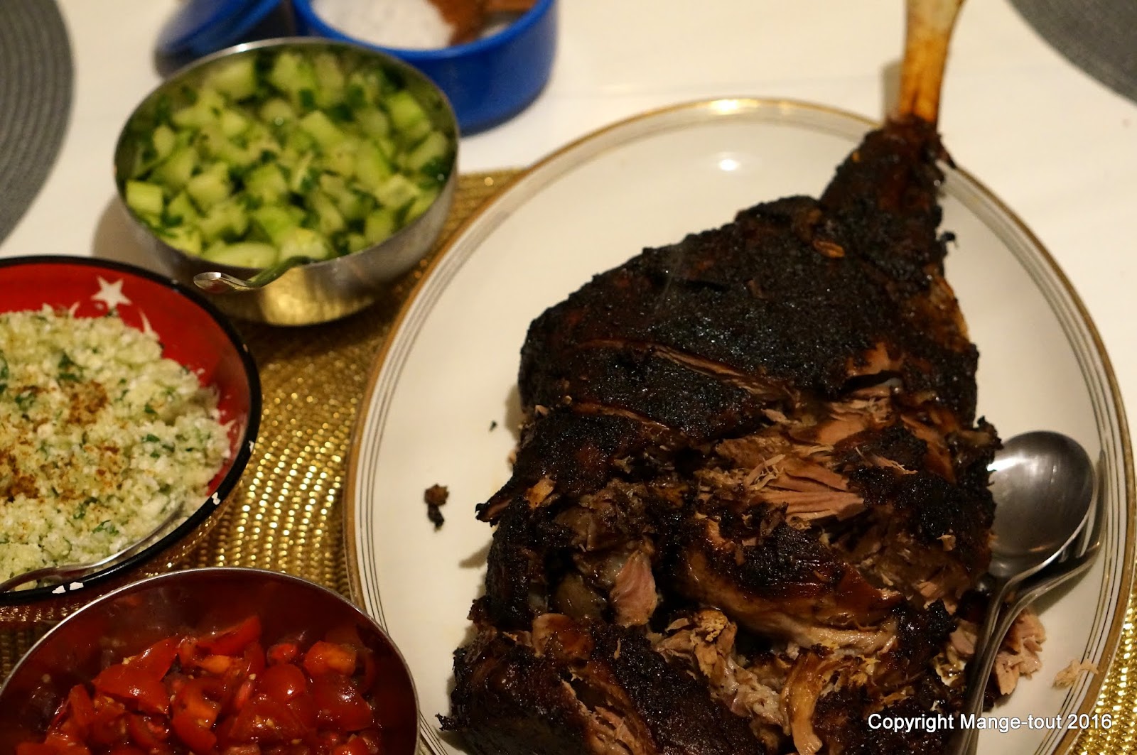 Mange-Tout... Aber schmegge musses!: Freunde Abendessen - Lamm Shawarma ...