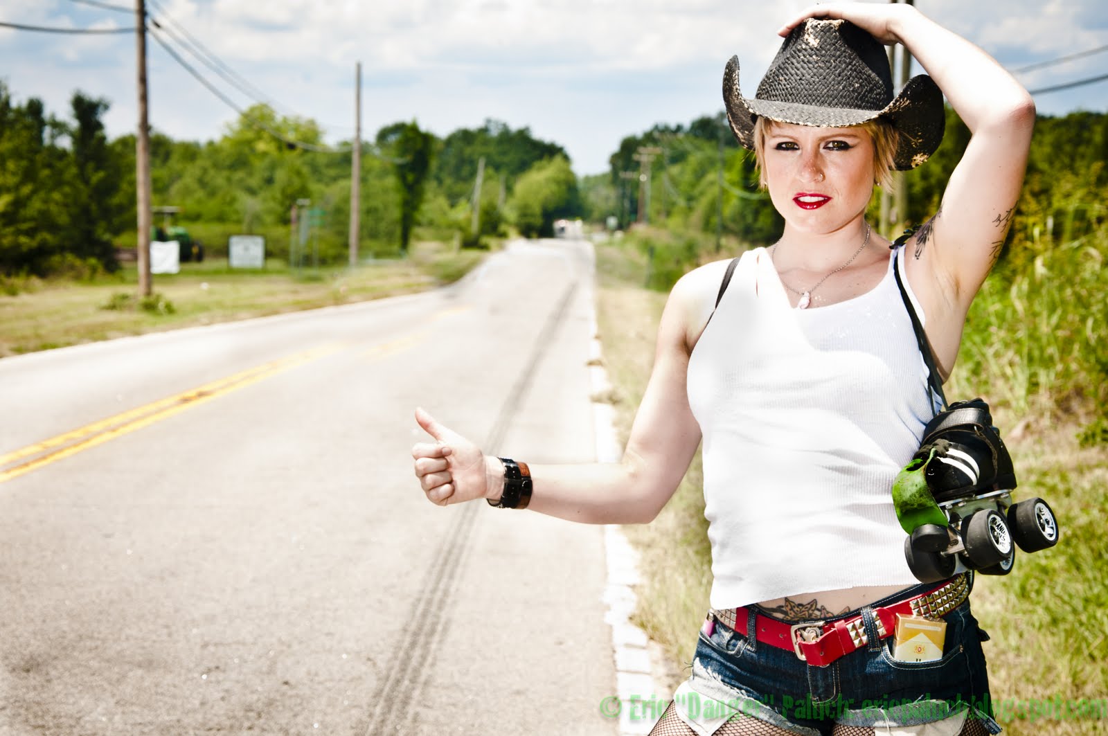 More related white trash photo shoot.