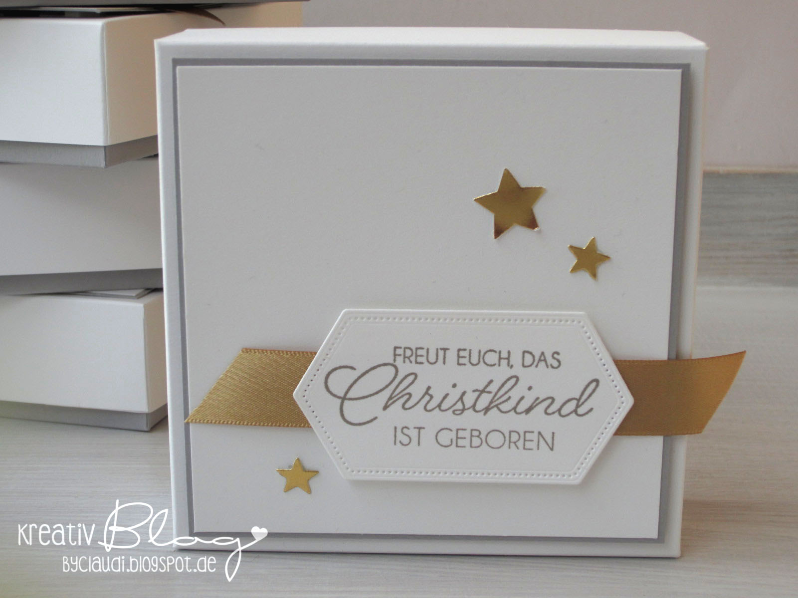 Kreativ Blog By Claudi Weihnachtskrippe To Go