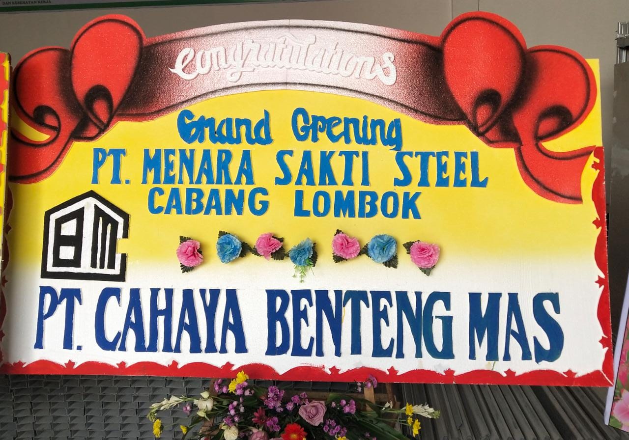 GRAND OPENING MENARA ROOF DEPO LOMBOK