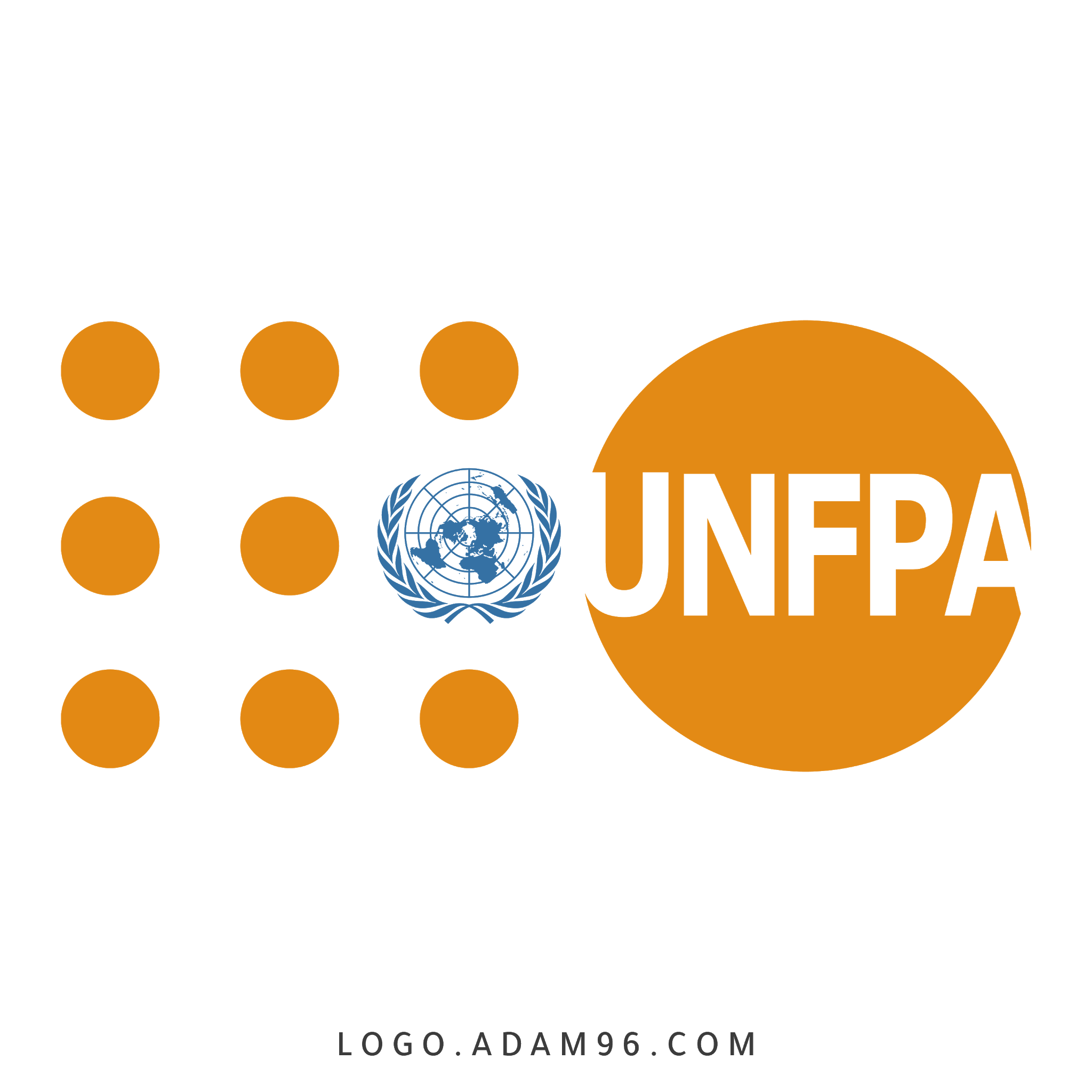 تحميل شعار صندوق الامم المتحدة للسكان لوجو رسمي عالي الجودة Logo Unfpa Png 