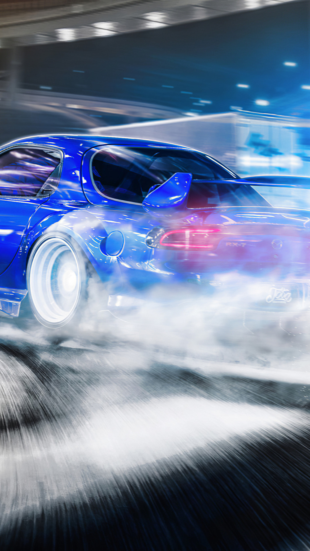 Mazda RX 7 дрифт арт