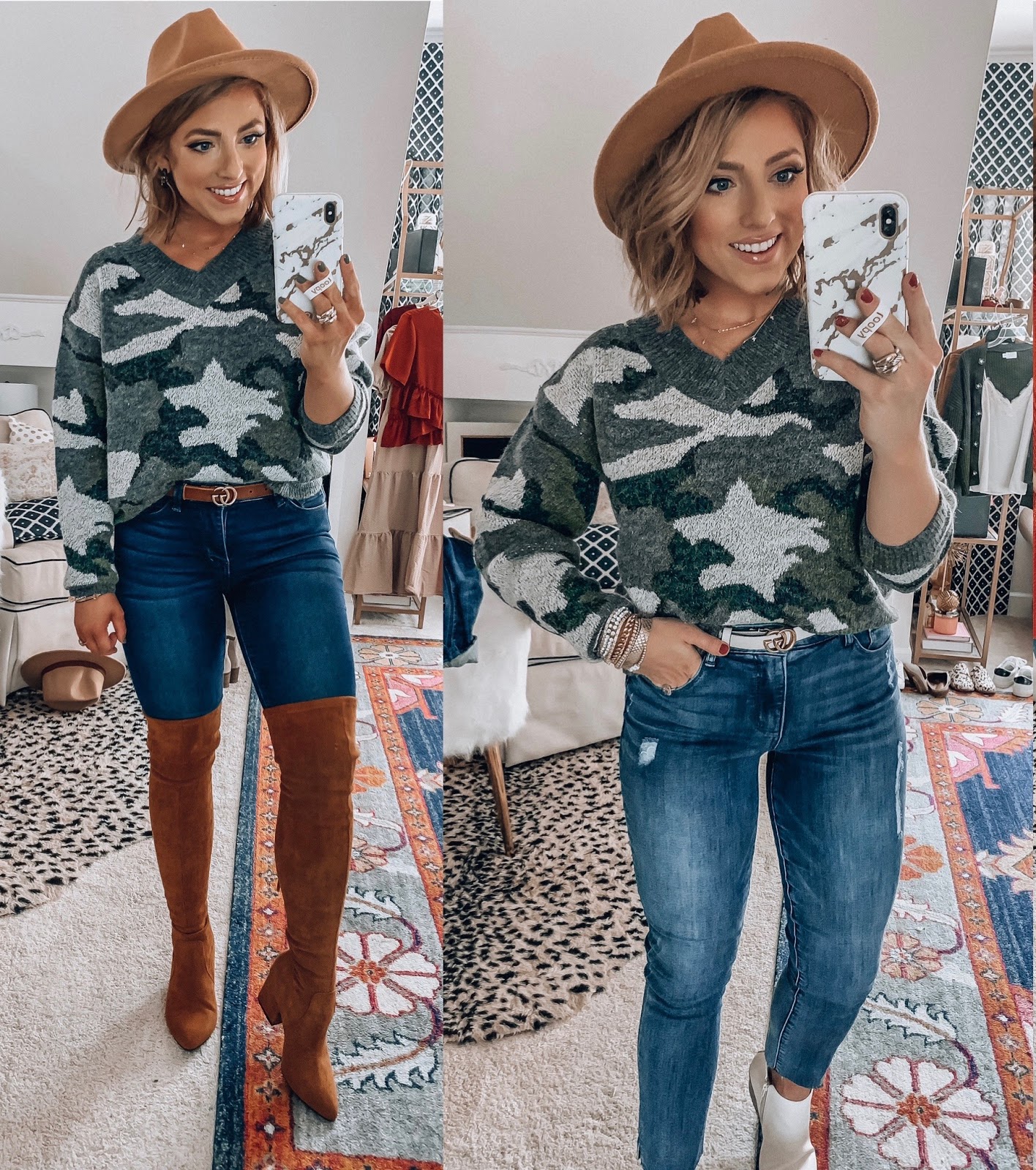 Affordable Fall Outfits: Recent Walmart (+ A Few Target and Amazon) Finds - Something Delightful Blog #fall2020 #fallfashion #falloutfits #casualstyle #everydayoutfits #walmartfashion #targetstyle