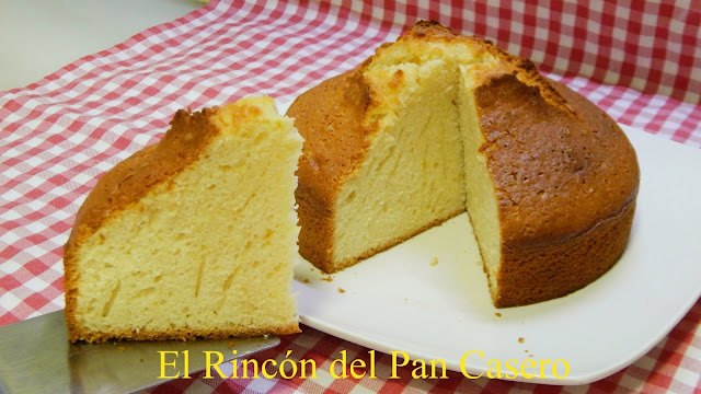 Receta fácil de bizcocho de anís dulce y limón muy sabroso y esponjoso