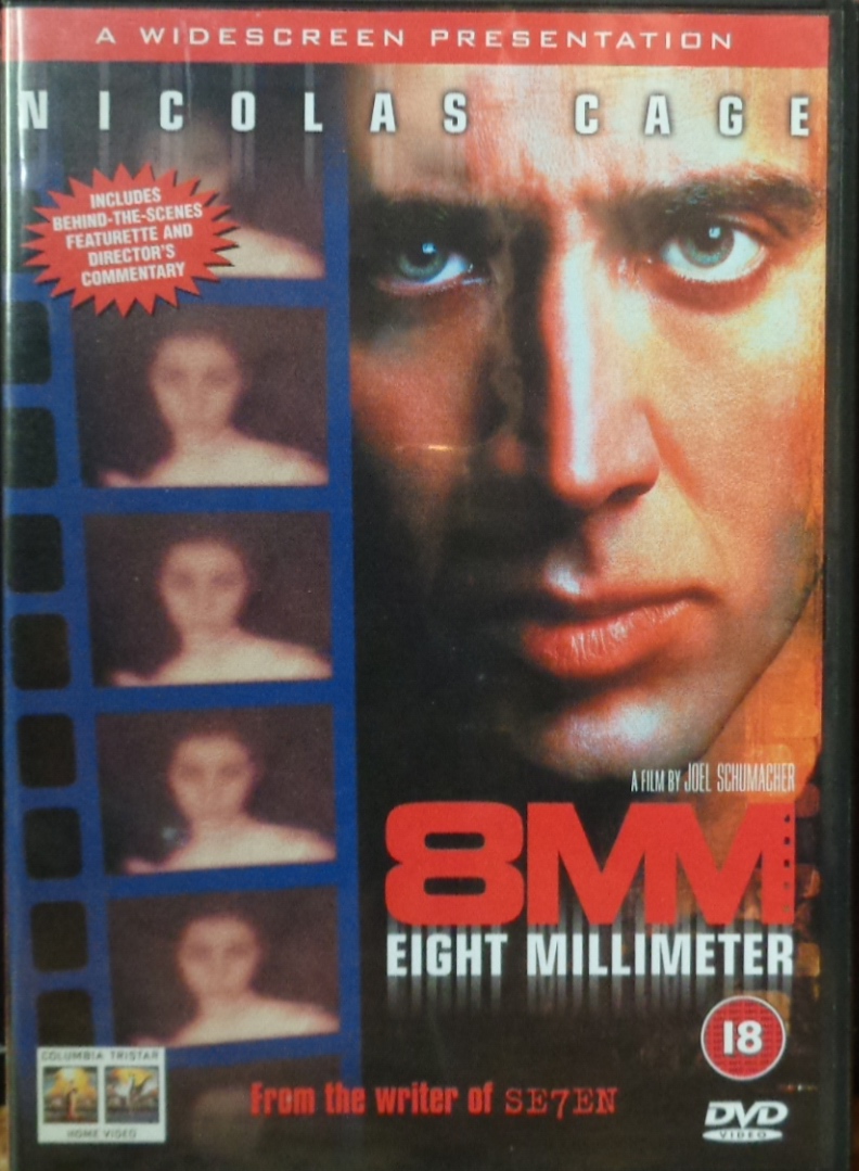 Movies on DVD and Bluray 8mm (1999)