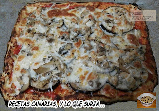 Pizza Con Masa De Coliflor