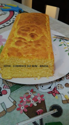 PÃO DE CENOURA COM KEFIR DE LEITE SEM GLÚTEN PÃO DE CENOURA COM KEFIR DE LEITE SEM GLÚTEN