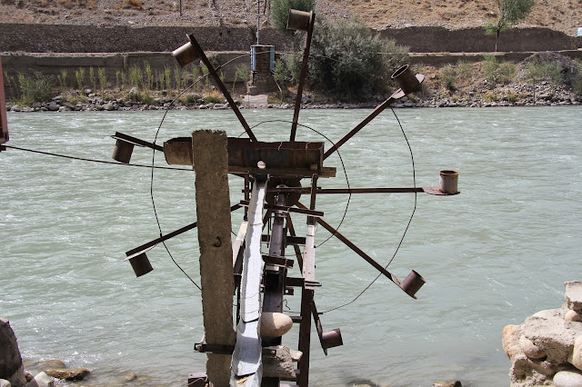 Tadjikistan, Haut-Badakhshan, Khorog, Pamir, roue persane, © L. Gigout, 2012