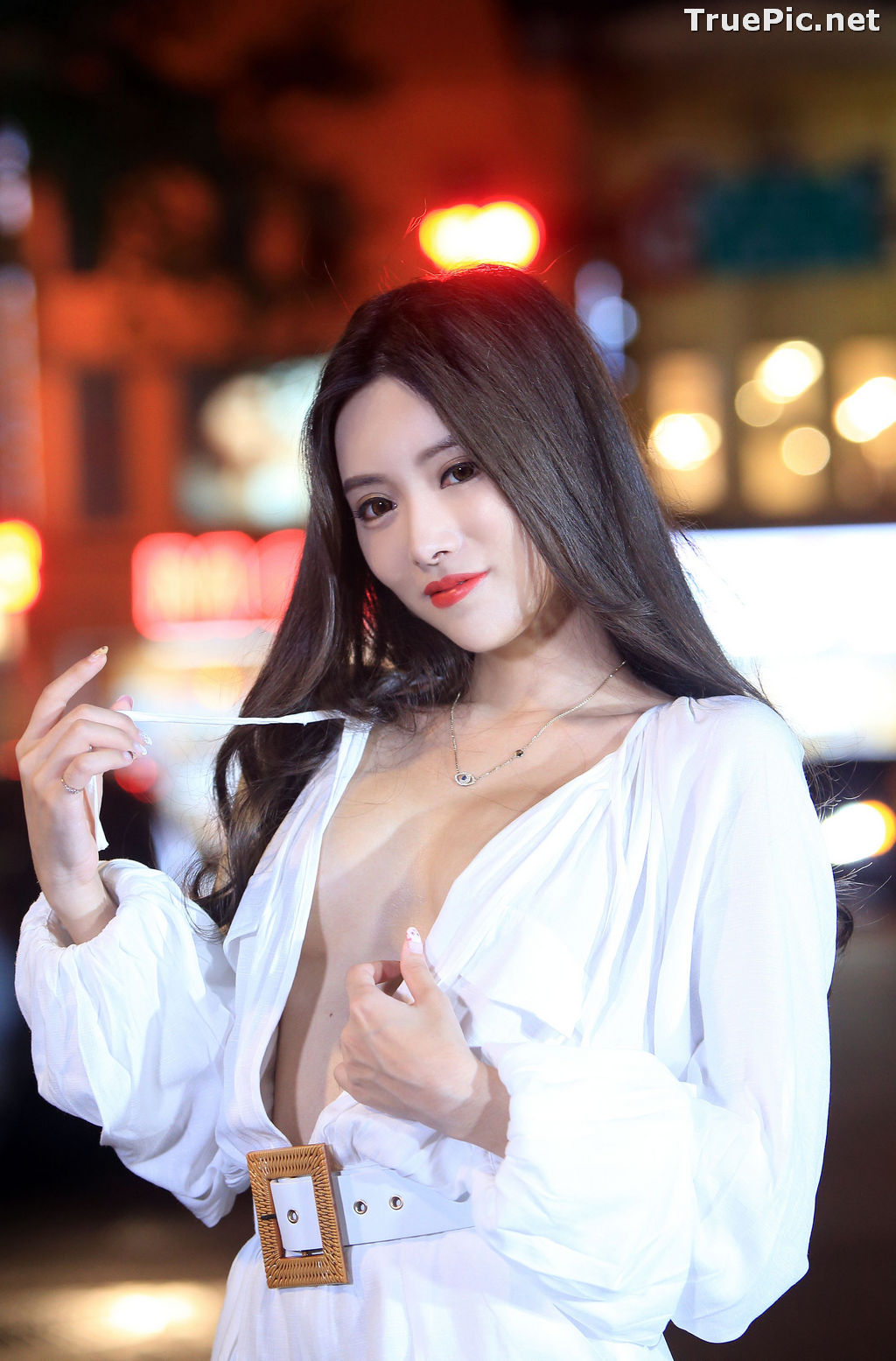 Image Taiwanese Model – 莊舒潔 (ViVi) – Sexy and Pure Baby In Night - TruePic.net - Picture-12