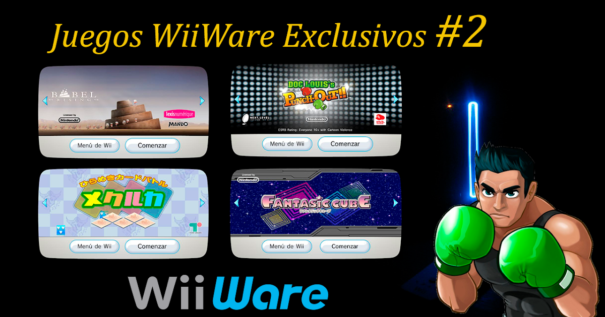 Juegos Exclusivos (US, EU, JP) 2 WAD [WiiWare] Wii