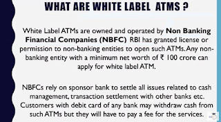 know more about what are white label atm in india