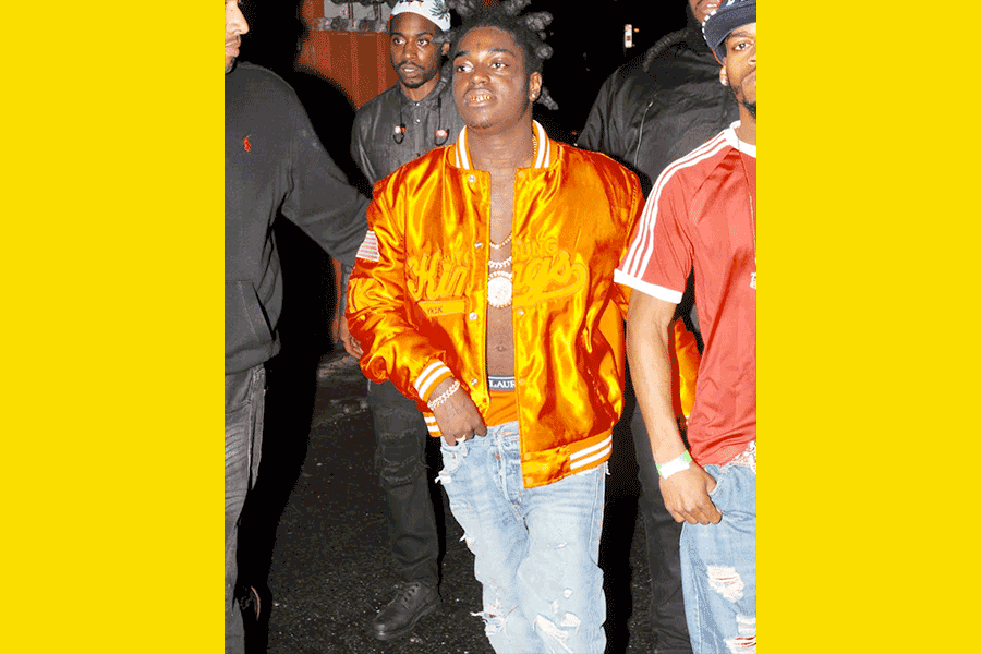 Rapper KODAK BLACK Got A Special 32 TOOTH GRILL . . . Even His BACK