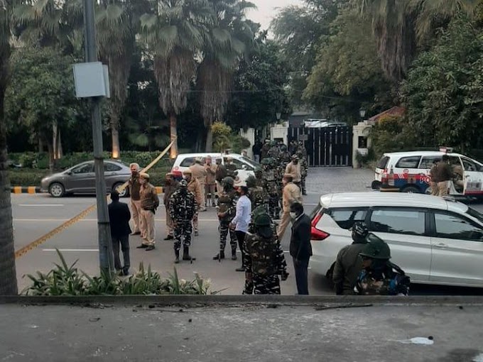 Blast In Delhi Outside Israel Embassy : इजरायल दूतावास के बाहर धमाके की आतंकी संगठन जैश-उल-हिंद ने ली जिम्मेदारी