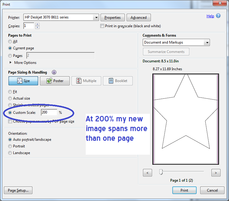 How to resize templates in a PDF for printing using Adobe Reader XI How to resize templates in a PDF for printing using Adobe Reader XI