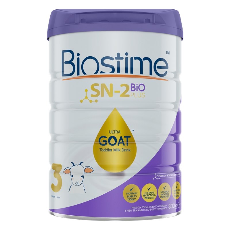 Biostime Sữa Biostime Sn2 Bio plus Ultra Goat stage 3 (Trên 1 tuổi) 800g