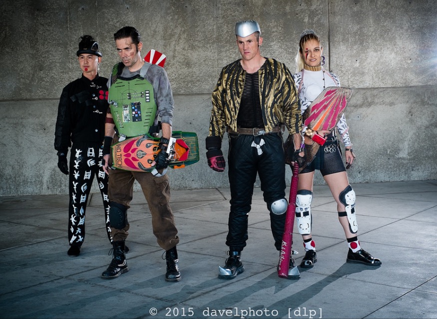 BRYAN SATO New Back to the Future Griff Gang Pictures from Comikaze 2015