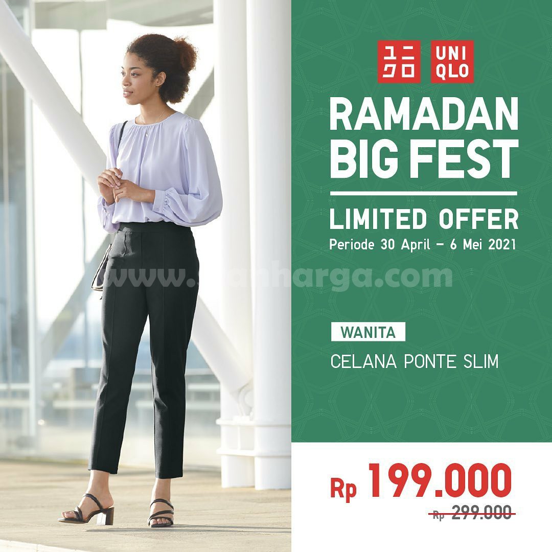 Promo UNIQLO RAMADAN BIG FEST scanharga